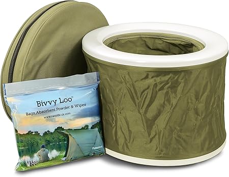 Bivvy Loo: Faltbare Camping Toilette